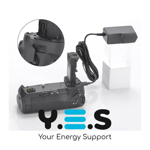 Батарейний блок KingMa для фотоапарату Canon EOS R (BG-E22) HPW-14379