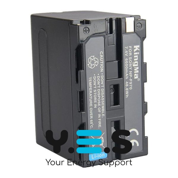Батарея для фотоапарату Sony NP-F970 (KingMa) 6600 mAh HPW-14101