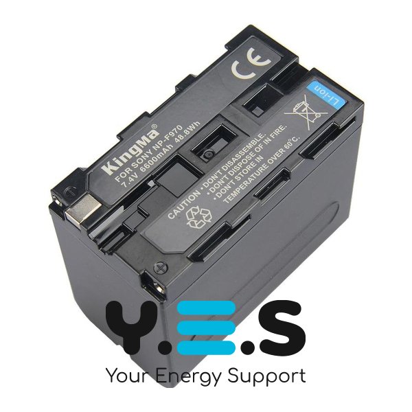 Батарея для фотоапарату Sony NP-F970 (KingMa) 6600 mAh HPW-14101