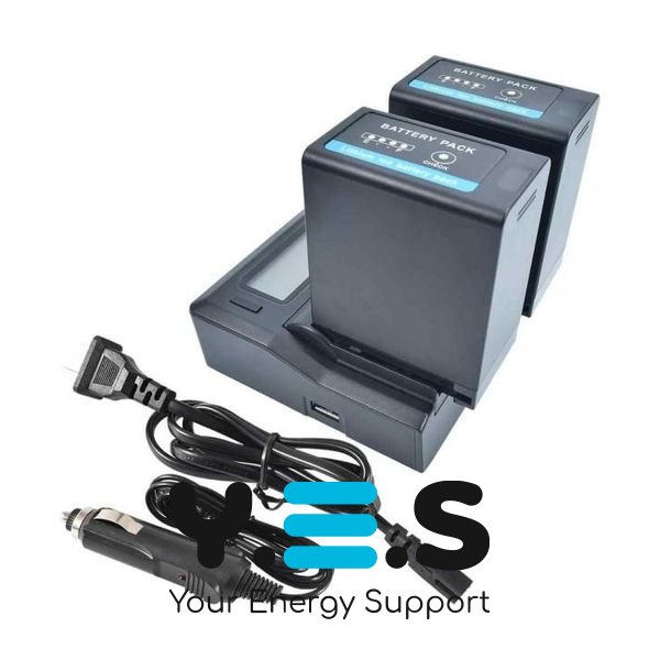 Інтелектуальний зарядний пристрій на 2 батареї (KingMa) для Canon BP-A30 BP-A60 BP-A90 HPW-13306