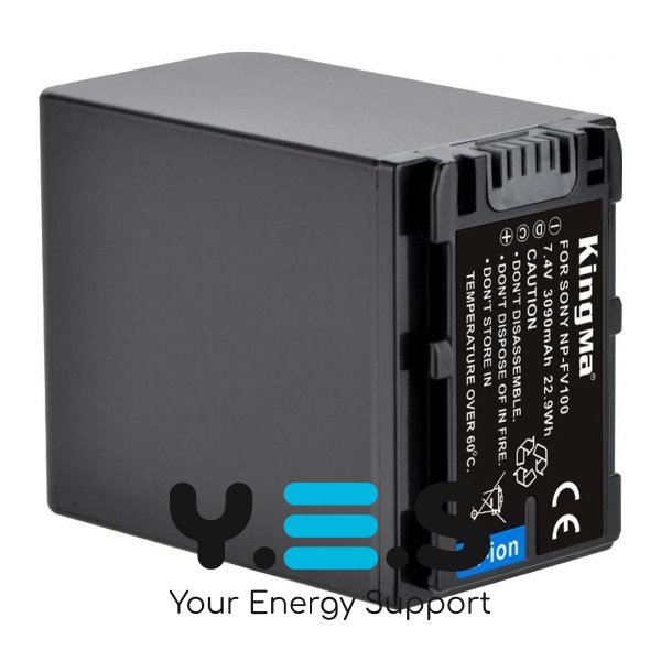 Батарея для фотоапарату  Sony NP-FH100 (KingMa) 3090 mAh HPW-10028