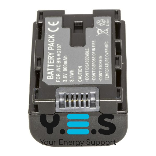 Батарея для фото-камер JVC BN-VG107U (MultiplePower) 860 mAh HPW-11895