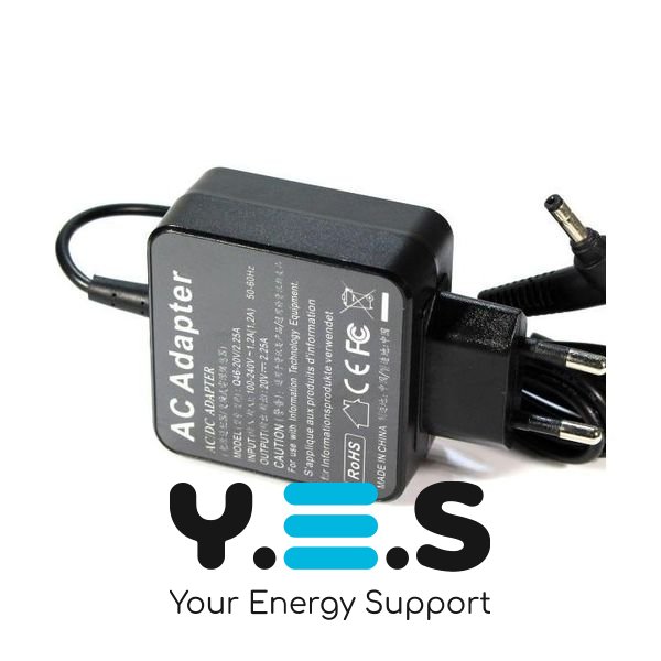 Зарядний пристрій для ноутбука IdeaPad 100 100s 20V 2.25A HPW-12341