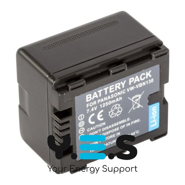 Батарея для фото-камер Panasonic VW-VBN130 (MultiplePower) 1250 mAh HPW-11231