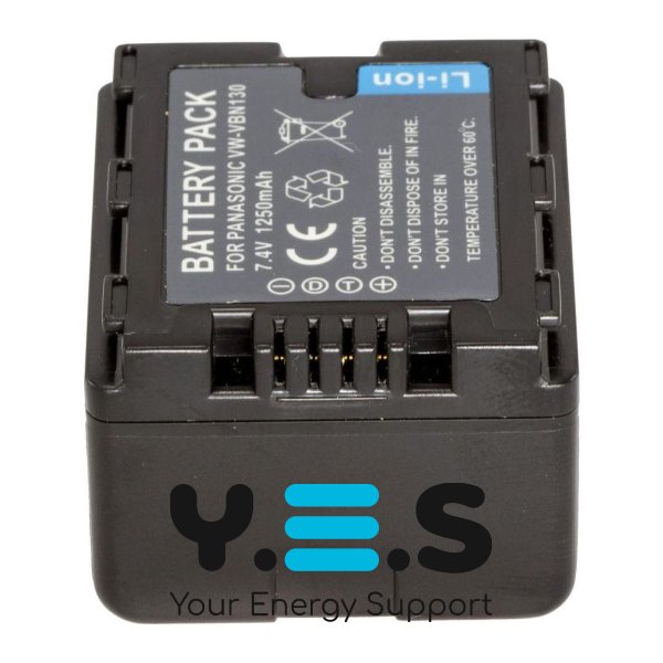 Батарея для фото-камер Panasonic VW-VBN130 (MultiplePower) 1250 mAh HPW-11231