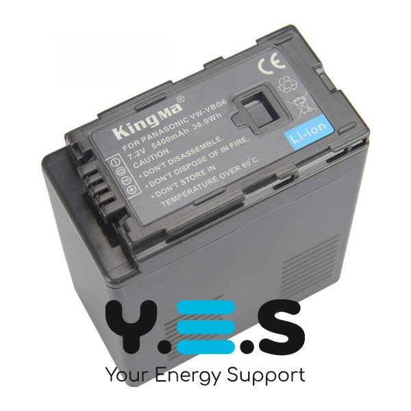 Батарея для фото-камер Panasonic VW-VBG6 (MultiplePower) 5400 mAh HPW-10098