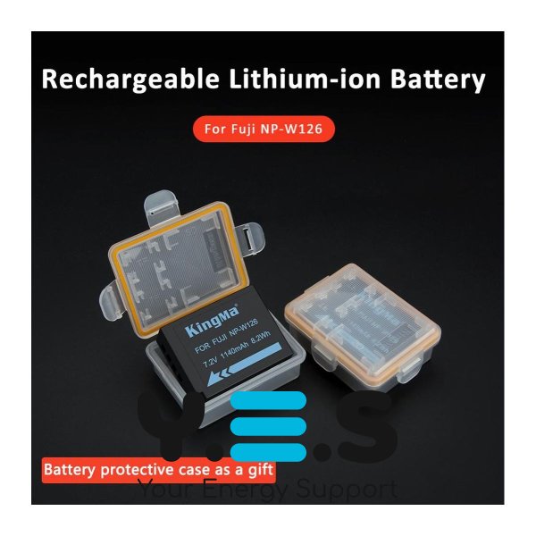 Батарея для фотоапарату Fujifilm NP-W126 (KingMa) 1260 mAh HPW-14118
