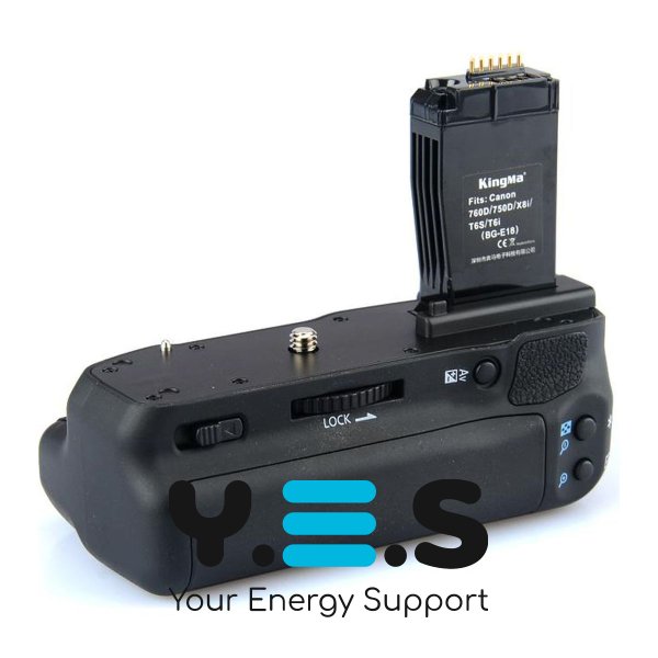 Батарейний блок KingMa для фотоапарату Canon EOS 750D EOS 760D EOS 8000D HPW-14376
