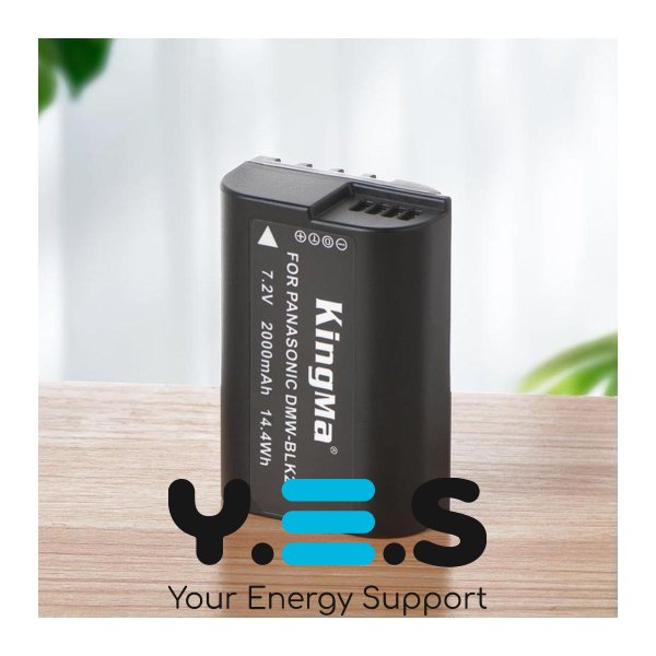 Батарея для фотоапарату Panasonic DMW-BLK22 (KingMa) 2000 mAh HPW-14114