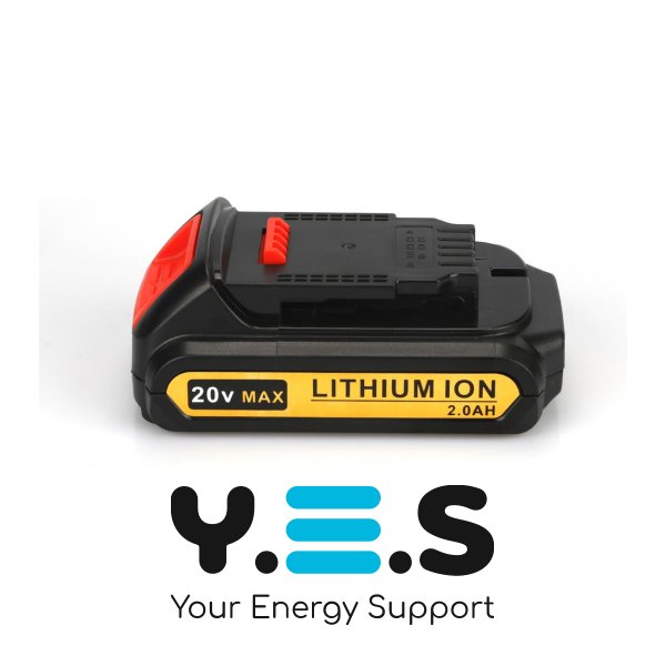 Акумулятор DCB201 20V 2.0 Ah до електроінструменту DeWALT HPW-15206