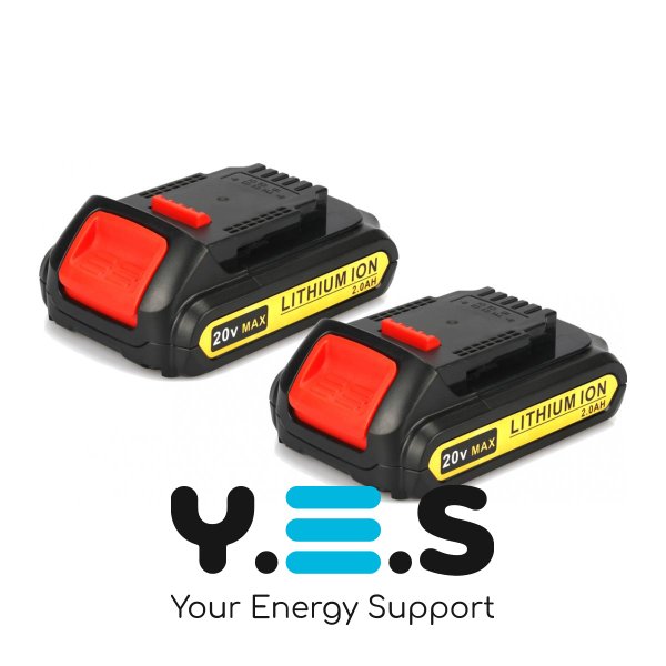 Акумулятор DCB201 20V 2.0 Ah до електроінструменту DeWALT HPW-15206