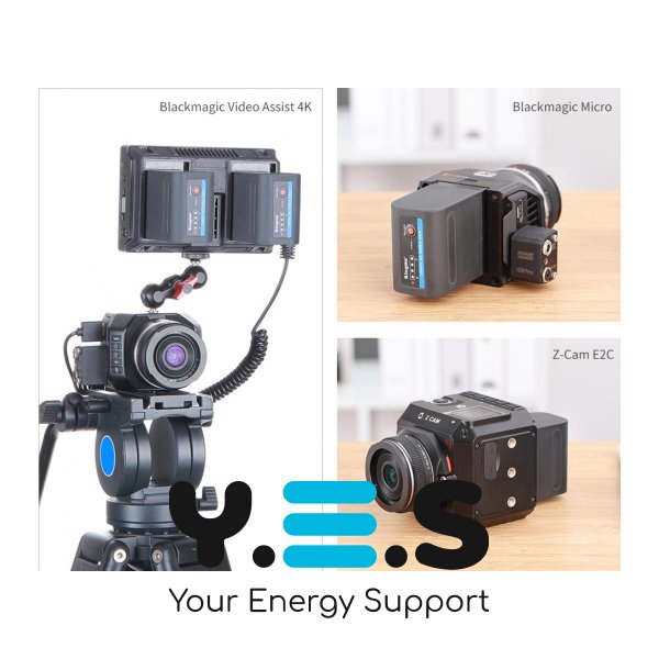 Батарея для фотоапарату Blackmagic KM-E6 (KingMa) 6000 mAh HPW-14536