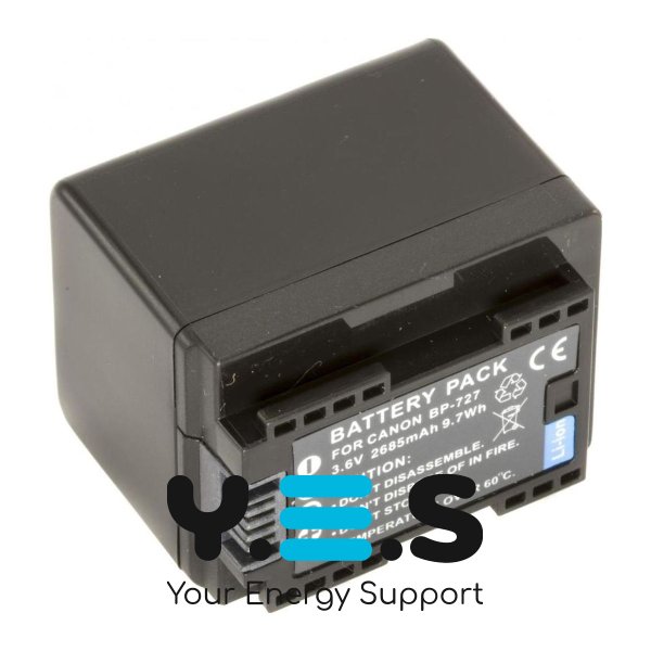 Батарея для фото-камер Canon BP-727 (MultiplePower) 2685 mAh HPW-11379