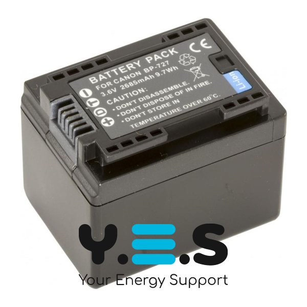 Батарея для фото-камер Canon BP-727 (MultiplePower) 2685 mAh HPW-11379