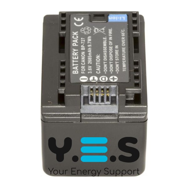 Батарея для фото-камер Canon BP-727 (MultiplePower) 2685 mAh HPW-11379