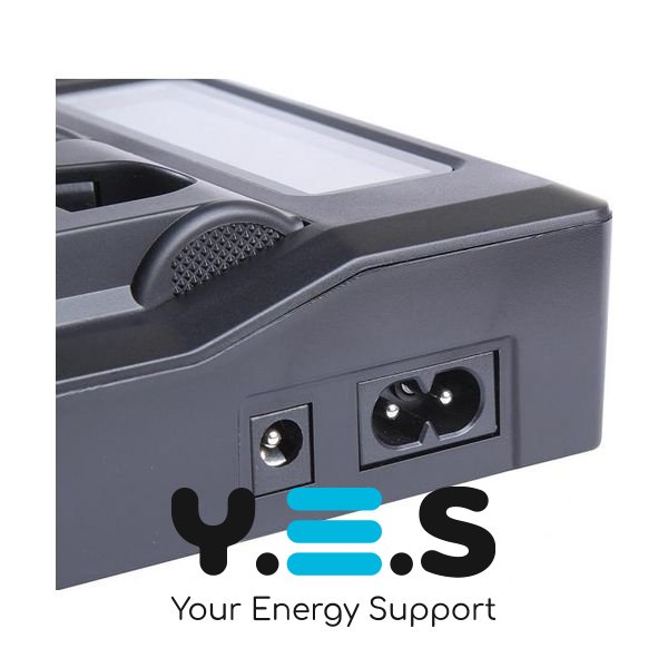 Інтелектуальний зарядний пристрій на 2 батареї (KingMa) для Fujifilm NP-T125 HPW-13304