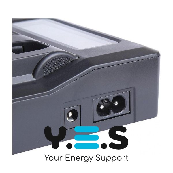 Інтелектуальний зарядний пристрій на 2 батареї (KingMa) для Olympus BLM-5 HPW-14453