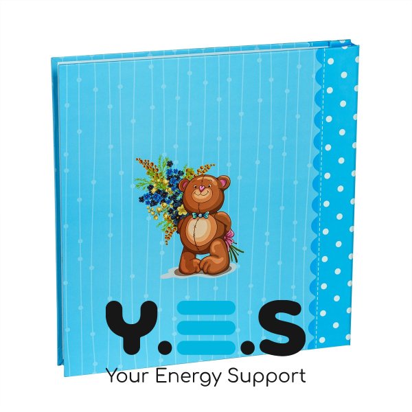 Альбом CHAKO 20 Sheet 9840 Teddy Blue (20 магн. листів) CHK-877387