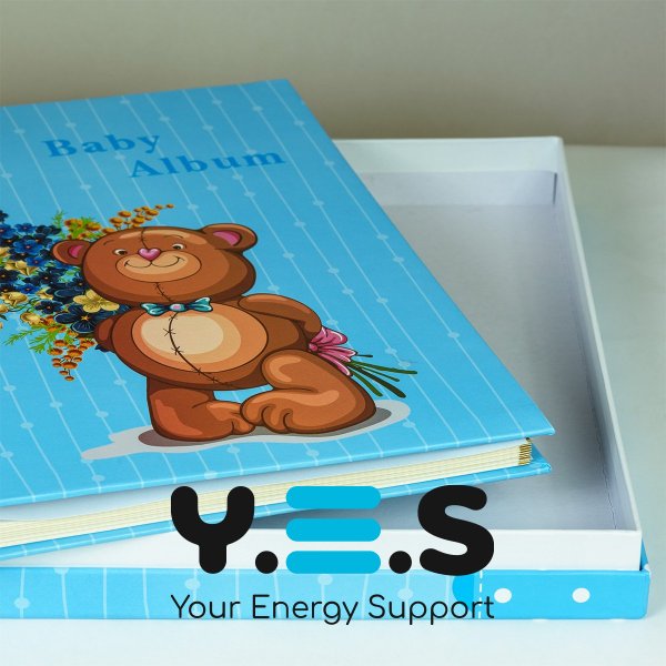 Альбом CHAKO 20 Sheet 9840 Teddy Blue (20 магн. листів) CHK-877387