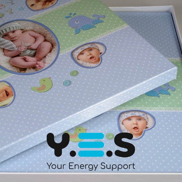 Альбом CHAKO 20 Sheet 9840 Babylove (20 магн. листів) Blue CHK-875459