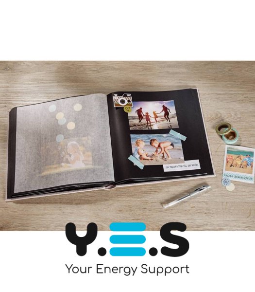 Фотоальбом Walther 30*30 Grindy FA-201-R 60 black pages CHK-909498