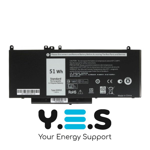 Батарея до ноутбуків DELL (G5M10) Latitude E5450 E5550 (Replacement ) HPW-15173