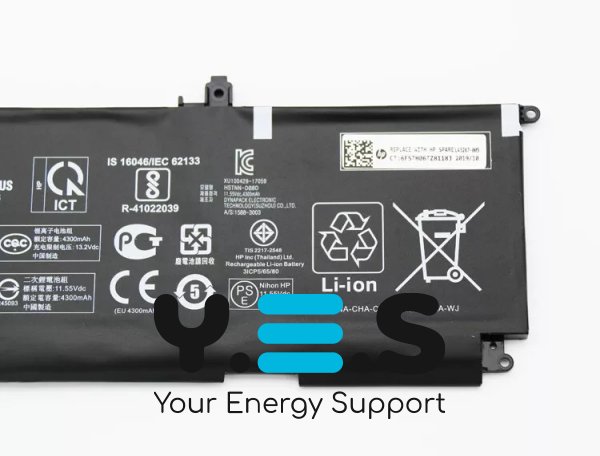 Батарея (оригінал) для HP Envy 13-AD 13-AD000 серії - AD03XL 11.55V 4550mAh (51.4Wh)