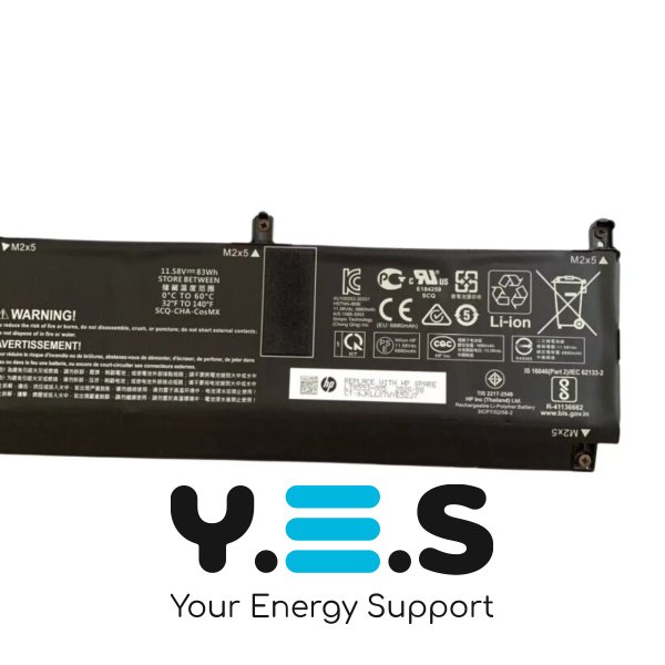 Батарея (оригінал) для HP ZBook Studio G7 G8 ZBook Create G7  MB06XL 11.58V 6880mAh (83Wh)