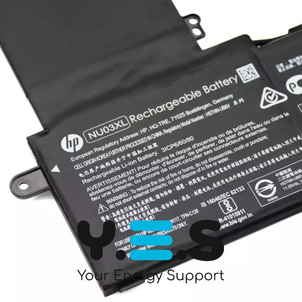 Батарея (оригінал) для HP Pavilion X360 11-U 11-AB серії - NU03XL 11.55V 3615mAh (41.7Wh)