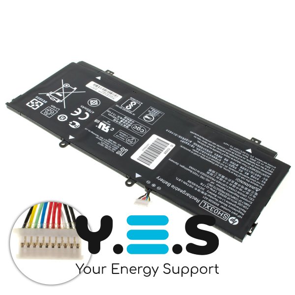 Батарея (оригінал) для HP HP Spectre x360 13-AC 13-AB SH03XL 11.55V 5020mAh 57.9Wh