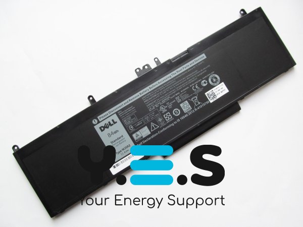 7260mAh 11.4V WJ5R2 акумулятор для DELL Precision 15 3510 M3510 Series WJ5R2 4F5YV