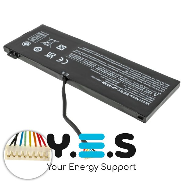 Батарея для ACER Aspire A715-74G, AN515-54, CN517-71, PT315-51, PT317-53  AP18E8M 15.4V 3730mAh 57.5Wh