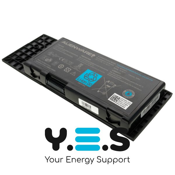 Батарея (оригінал) для DELL Alienware M17x 17 R3, R4 BTYVOY1 11.1V 7860mAh 90Wh