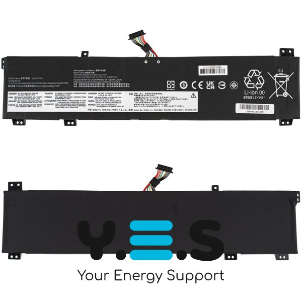 Батарея для LENOVO Legion 5 15ARH05, 5 15IMH05 L19M4PC1  15.36V 5350mAh 80Wh