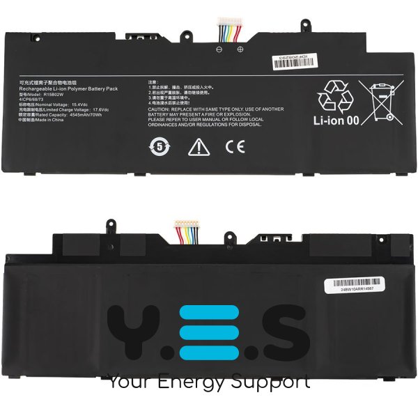 Батарея для Xiaomi Mi RedmiBook Pro 15.6 R15B02W  15.4V 4545mAh 70Wh