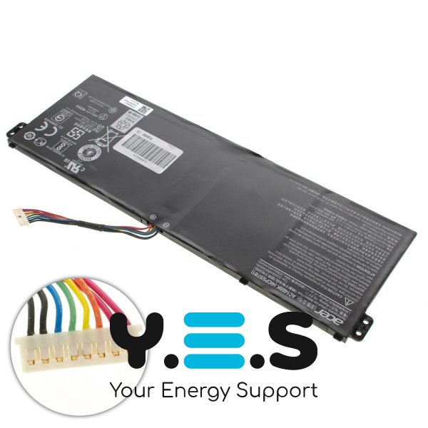 Батарея (оригінал) для ACER Aspire: E5-771, ES1-511, V3-371 AC14B8K 15.2V 3220mAh 48Wh