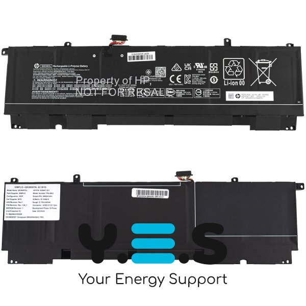 Батарея (оригінал) для HP Omen 16-U QK06XL 11.55V 7980mAh