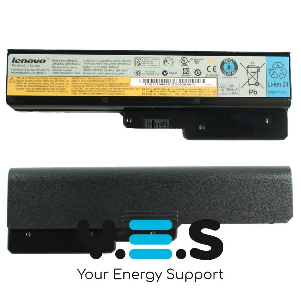 Батарея (оригінал) для Lenovo: B460, B550, G430, G450, G530, G550, G555, N500, IdeaPad: V460, Y430, Z360 42T4585 11.1V 4400mAh