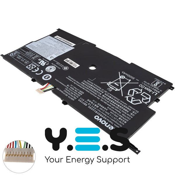 Батарея (оригінал) для LENOVO ThinkPad X1 Carbon 2nd Generation 45N1701 15.2V 3350mAh 51Wh