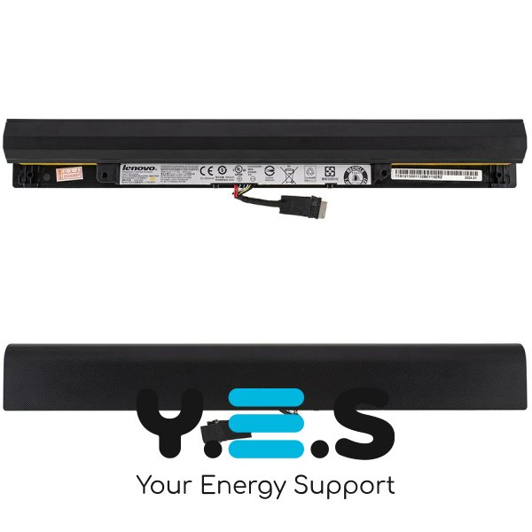 Батарея (оригінал) для LENOVO IdeaPad 100-15IBD, 110-15ISK, 300-15IBR, 300-15ISK, 300-17ISK L15S4A01 Короткий кабель 14.4V 2800mAh lack