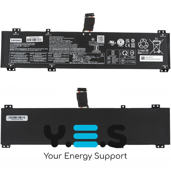 Батарея (оригінал) для Lenovo Legion Pro 7 16IRX8 L22M4PC1 15.52 6440mAh 99Wh