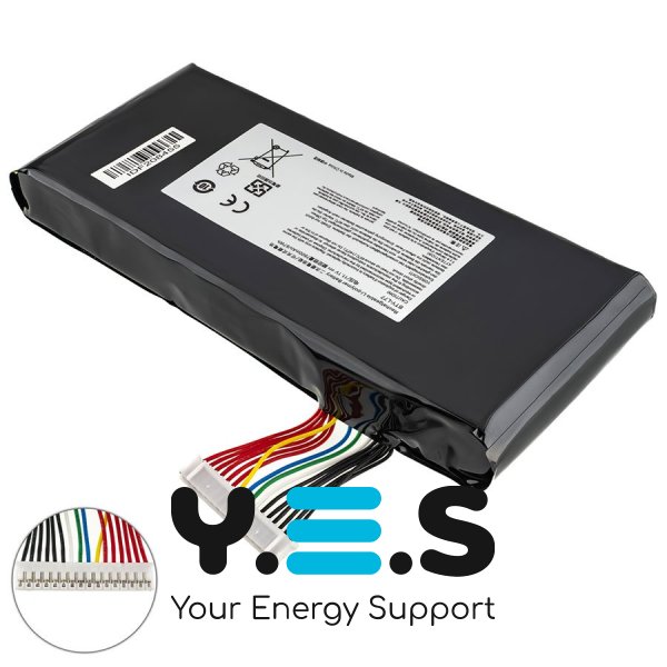 Батарея (оригінал) для MSI GT72, GT72S, GT80, GT80S, MS-1781, MS-1783 BTY-L77 11.1V 7800mAh