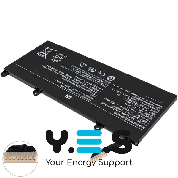 Батарея (оригінал) для Xiaomi RedMibook 14 II N15B02W 15.4V 2600mAh 40Wh