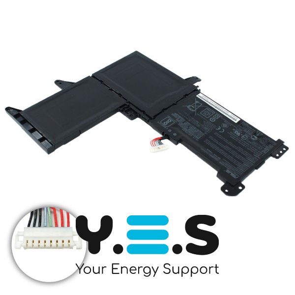 Батарея (оригінал) для ASUS VivoBook X510UA, X510UQ, S510UA, S510UN B31N1637 11.52V 3650mAh 42Wh