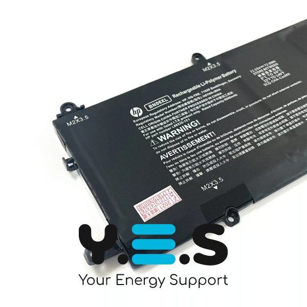 Батарея (оригінал) для HP Spectre X360 15-EB 15-EB000 15-EB0100NG 15-EB0612NZ серії  BN06XL  11.55V 6000mAh (72.9Wh)