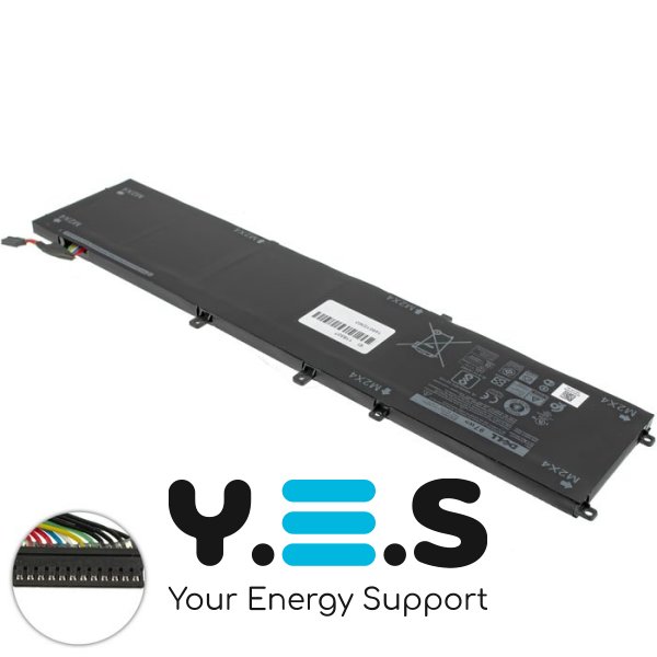 Original 8333mAh 11.4V H5H20 6GTPY(версія 2) батарея для Dell Inspiron7590,7591,Precision5520,5530,XPS15 7590,9560,9570,5D91C,P83F001,GPM03,P56F002,05041C