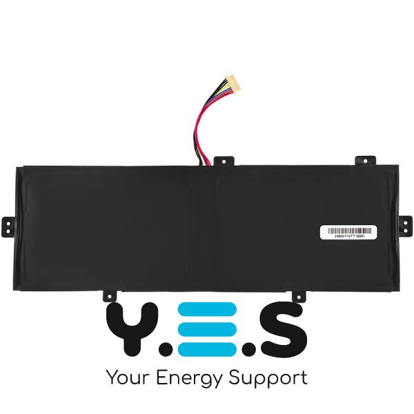 Батарея для  Prestigio SmartBook 141 C4 U3285131P-2S 10P-9Lines  короткий (5см) кабель 7.6V 4800mAh Black