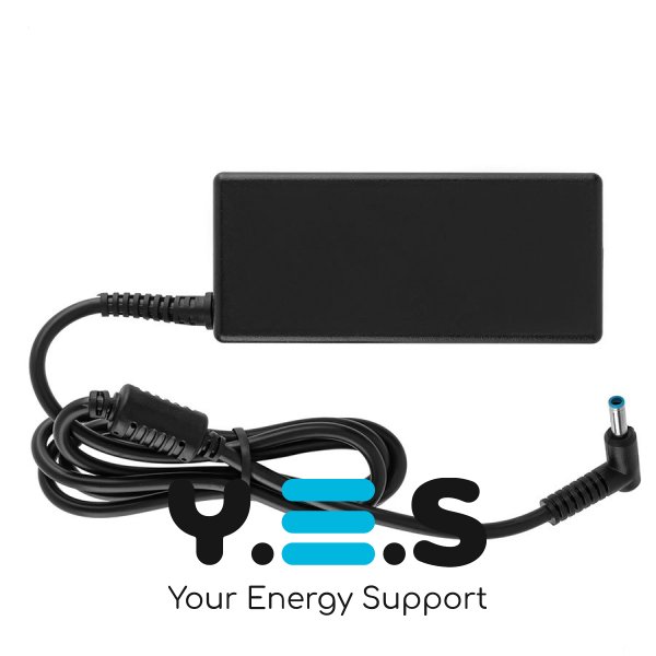 Блок живлення для ноутбуків HP 65W 19.5V 3.33A (4.5×3.0мм з pin, L-образний, прямокутний) – сумісний з HP Pavilion, EliteBook, ProBook, Envy