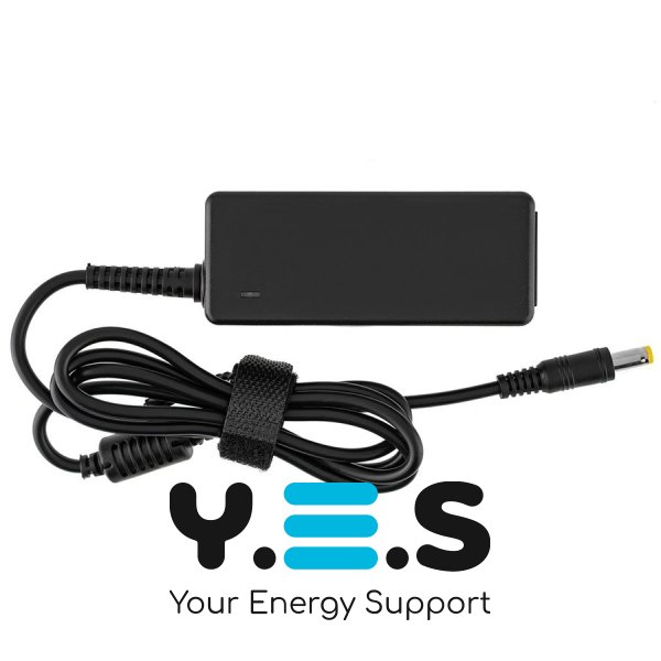 Блок живлення Acer 40W 19V 2.15A 5.5×1.7 мм прямий розʼєм – адаптер для Aspire, TravelMate, Extensa (OEM)