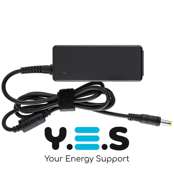 Блок живлення Acer 45W 19V 2.37A 5.5×1.7 мм прямий розʼєм – адаптер для Aspire, TravelMate, Extensa (OEM)